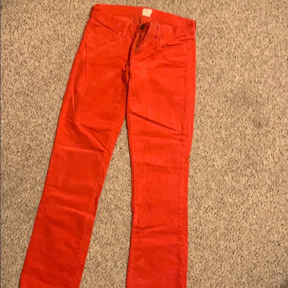 Corduroy jcrew pants